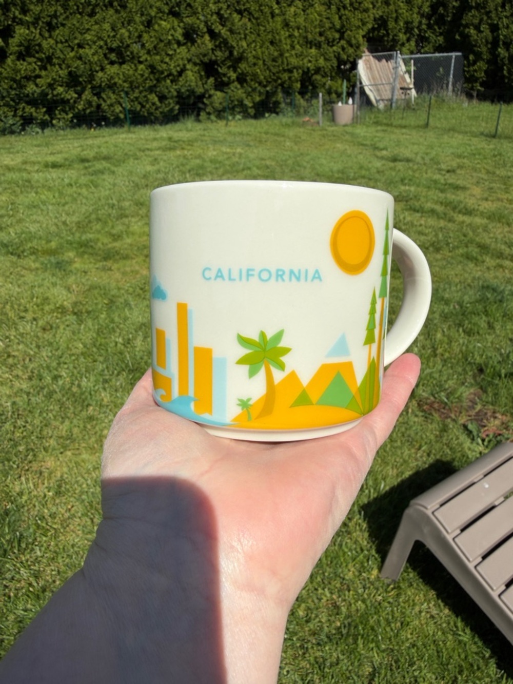 California Starbucks You Are Here Mug New